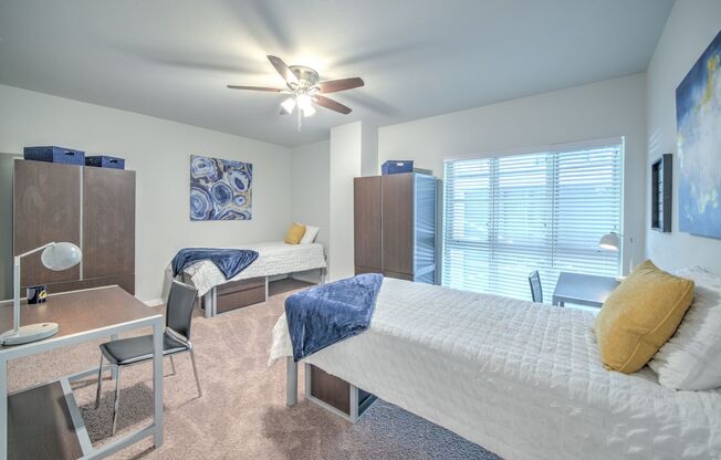 Studio, 1 bath, $2,395, Unit 701 - Private Bedroom