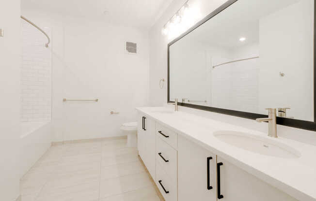 Bathroom with Double Vanity