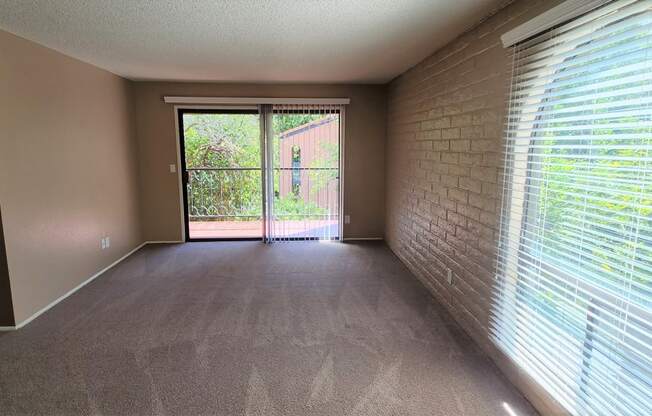 2x2 Upstairs Brown Upgrade Dining Room at Mission Palms Apartment Homes in Tucson AZ