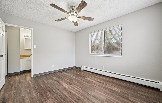 Bright and spacious bedroom