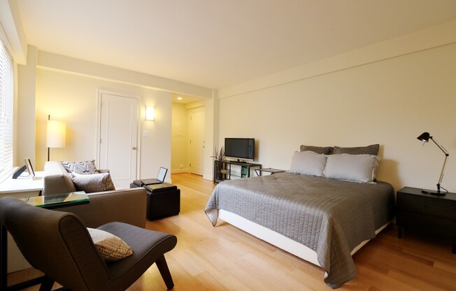 Studio, 1 bath, 487 sqft, $2,225, Unit 202