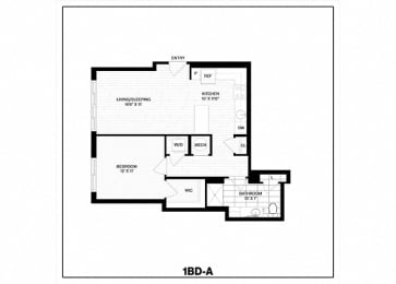 1 bed, 1 bath, 730 sqft, $2,488