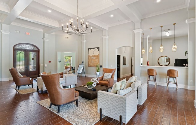 clubhouse with seating area