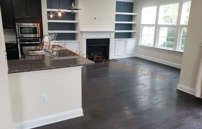 Beautiful & Bright 3 Bedroom 2 Car-Garage End Unit Townhome @ Collins Grove, Cary, Available Sep 05!