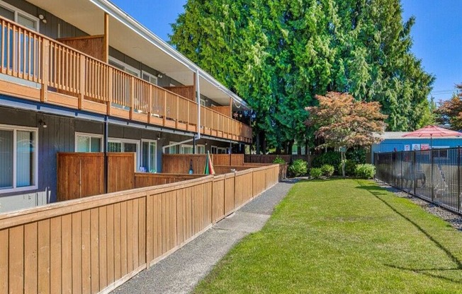 Decks and walkway