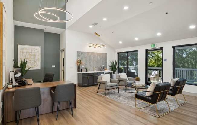 leasing office at The Lexington Apartment Homes