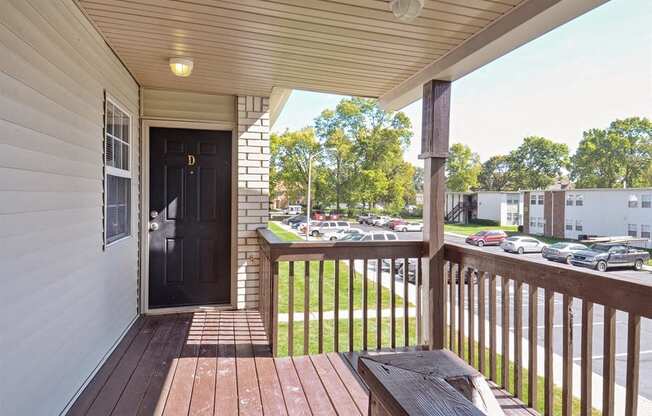 Apartments at Pangea Fields include private balconies or patios!