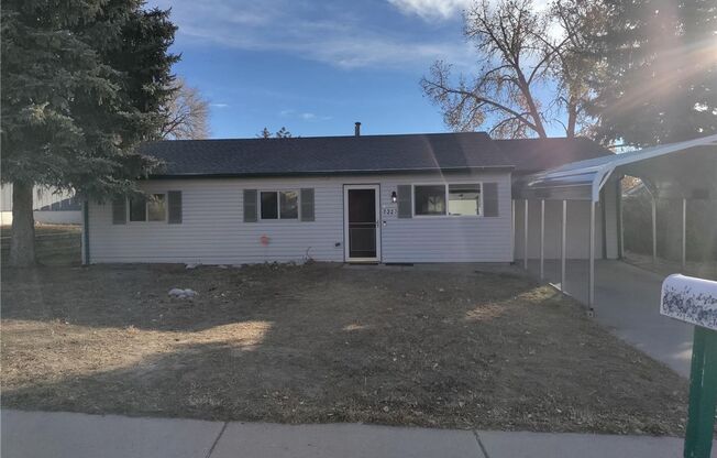 Updated 3-Bed, 1-Bath Rancher – Near Peterson & Schriever Space Force Bases!!