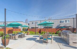 Grill Station at The Preston at Hillsdale, San Mateo, CA, 94403