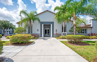 Leasing Center Entrance at Cedar Grove Apartments in Miami Gardens FL