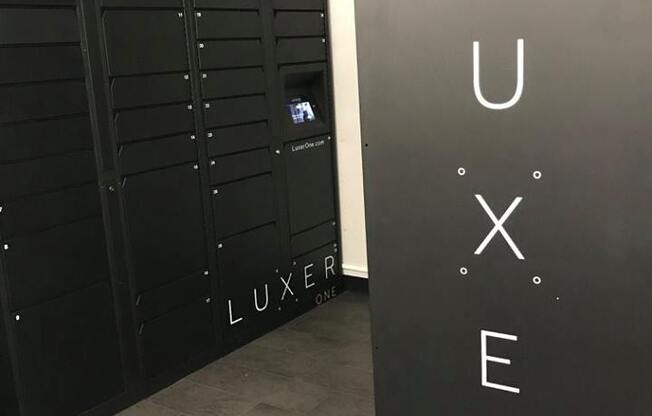 Luxe at Meridian Apartments Luxer Lockers