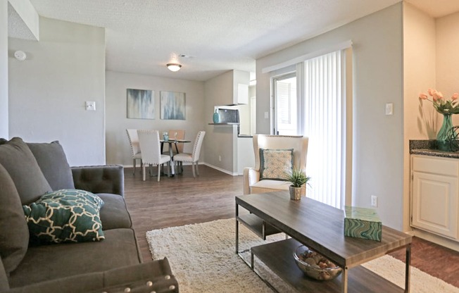 Furnished living room