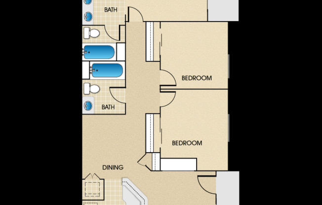 3 beds, 2 baths, 1,224 sqft, $3,380