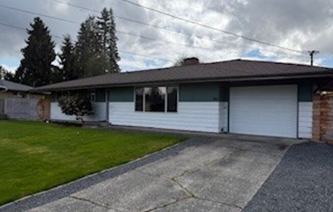 3 Bedroom 1 Bath Updated Home with Large Park Like Fenced Yard! $2900 a Month.