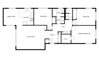 3 beds, 1.5 baths, 1,300 sqft, $2,195