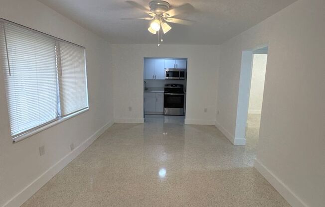 2-bedroom, 1-bath apartment