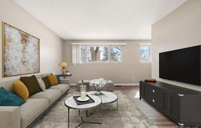 2 beds, 1 bath, 750 sqft, $1,449, Unit 1-02