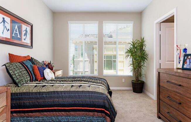 Stylish Woven Carpet in Bedrooms  at Salerno, Chula Vista, California