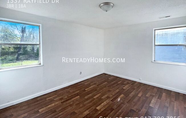 3 beds, 1 bath, $999