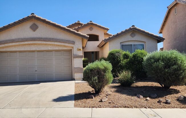 JUST RENOVATED 3 bedroom single story gem in guard gated Palm Hills community!