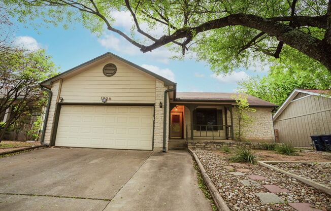 Spacious 3-Bedroom Single Family Home in South Austin! Available mid-June!
