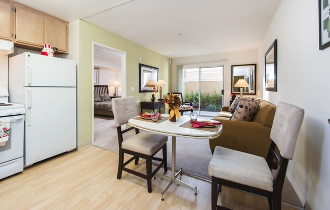 Kitchen at Valley View Senior Villas in Garden Grove, CA.