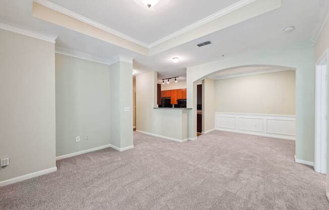 the dining room area next to kitchen