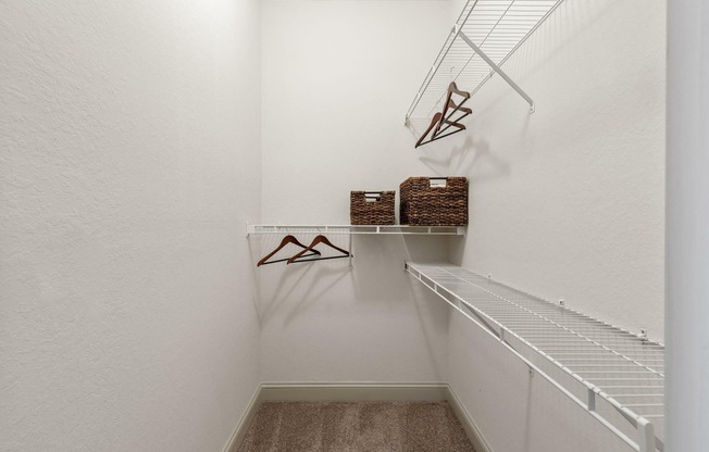 Closet | Village at Baldwin Park | Orlando FL Apartments