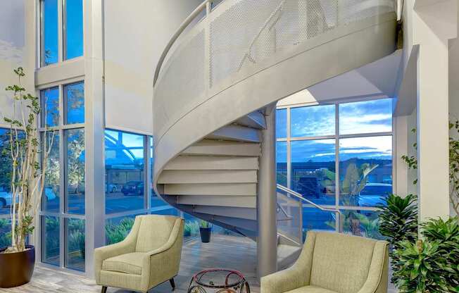 staircase at Parc One, Santee, 92071