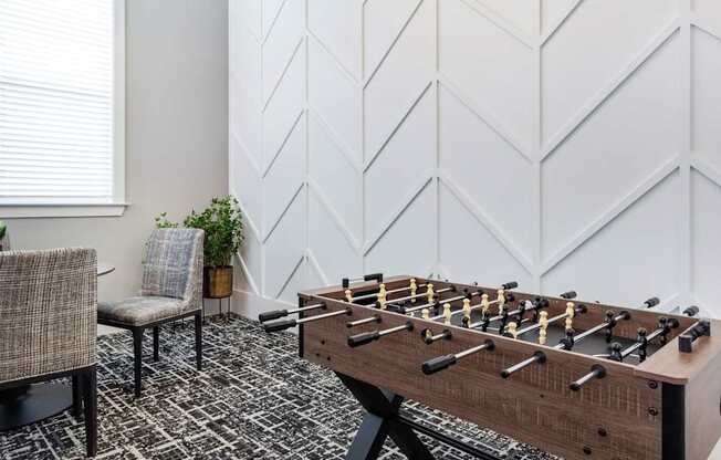 Foosball Table View at The One at Spartanburg, Spartanburg, SC