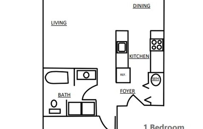 1 bed, 1 bath, 728 sqft, $1,795, Unit 309