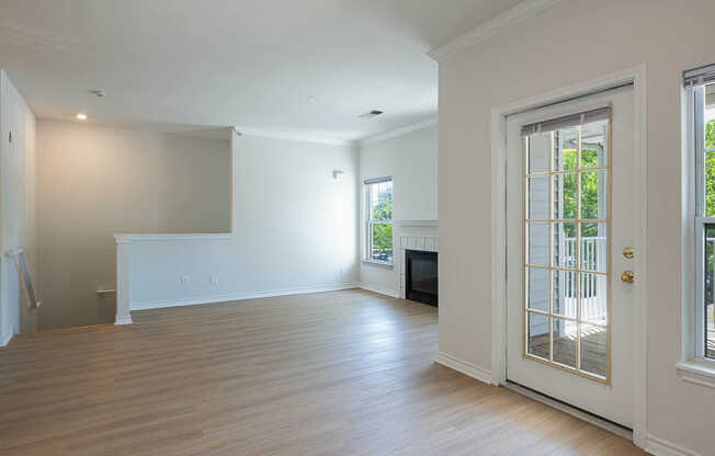 Living Room with Hard Surface Flooring