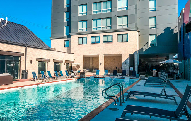Relaxing Pool Area With Sundeck at Scott's View, Virginia