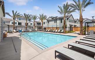 take a dip in our resort style swimming pool at Solstice at Fiddyment Ranch, California