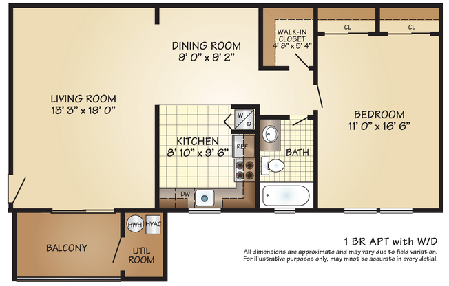1 bed, 1 bath, 750 sqft, $1,950, Unit 2506