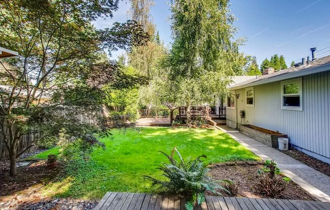 4 Bedroom 2 bath Home on Quiet Street with Lots of Storage