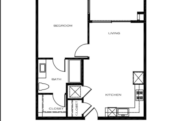 2 beds, 2 baths, 1,020 sqft, $3,450, Unit 508