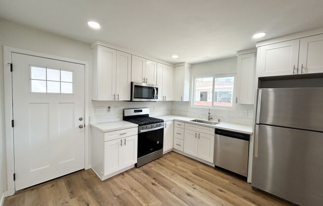 Welcome to your beautifully renovated single level home in the heart of Oceanside!