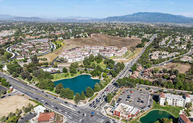 A bird's eye view of Arrive Temecula
