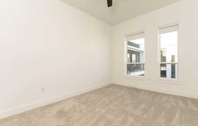 Carpeted Bedroom