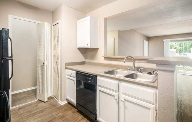 Model Kitchen at Reflections Apartment Homes in Gainesville, Florida, FL
