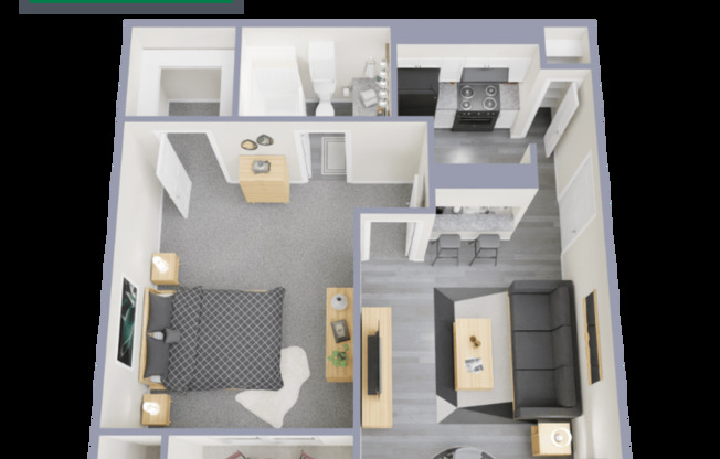 1 bed, 1 bath, 518 sqft, $824