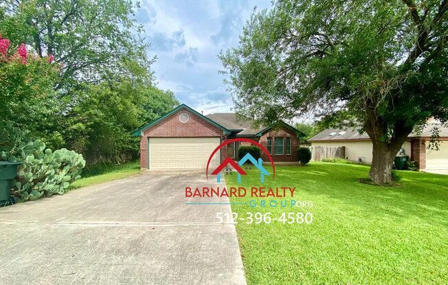 Available August 1: 3 bed/2 Bath with 2 Car Garage and Fenced Yard