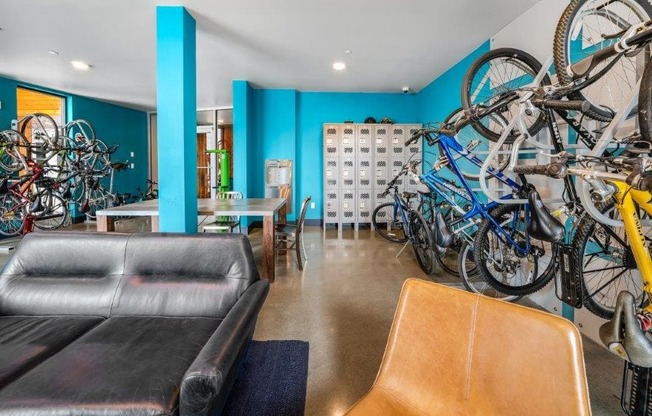 Blis Apartments Clubhouse Bike Storage