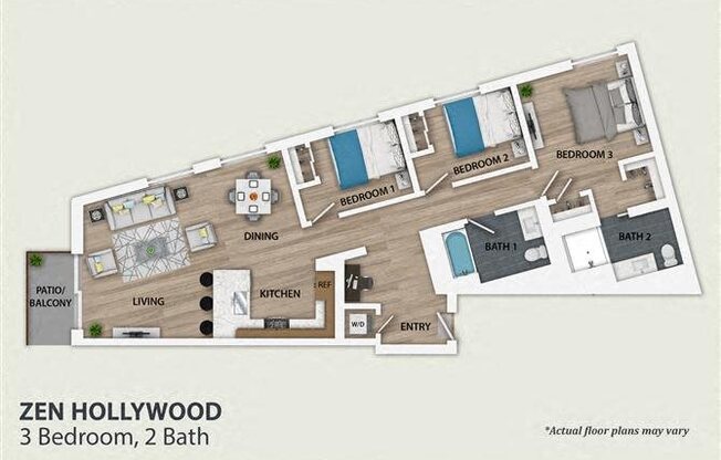 3 beds, 2 baths, 1,463 sqft, $6,860