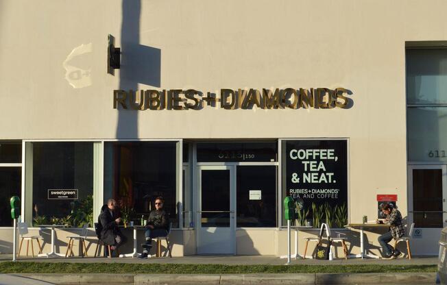 a sign above a store