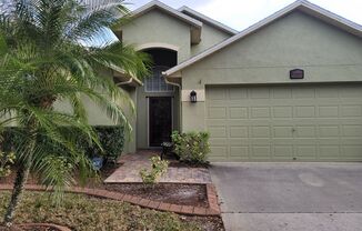 Envision you and your family enjoying living in this stunning 3 BR, 2 BA, 2-car garage home on a quiet corner lot in the West Meadows community in New Tampa, north of Downtown Tampa!