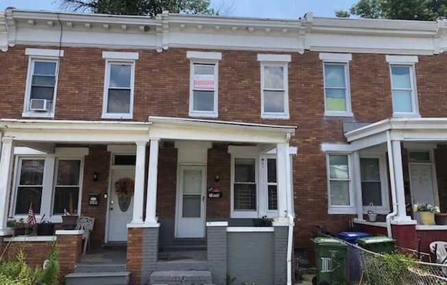 3 Bedroom 1 bathroom in Baltimore City