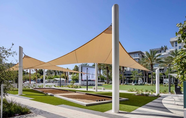 Bocce ball Court In Courtyard at Elements Apartments*, Irvine