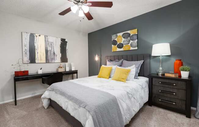 Bedroom at Northgreen at Carrollwood Apartments in Tampa, FL